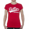 CAMISETA ROJA FASTTER MUJER