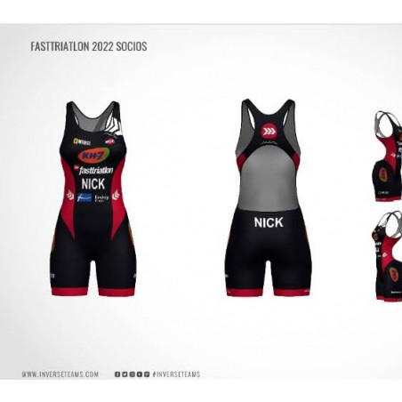 PACK B - ROPA COMPETICION MUJER (espalda abierta)