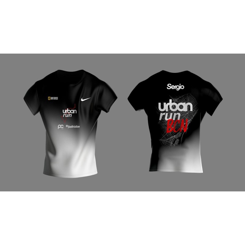 Camiseta tecnica de running URBAN RUN